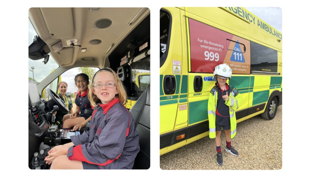 Call the ambulance!, Copthill School