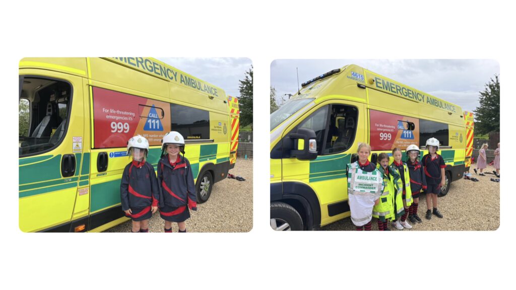 Call the ambulance!, Copthill School