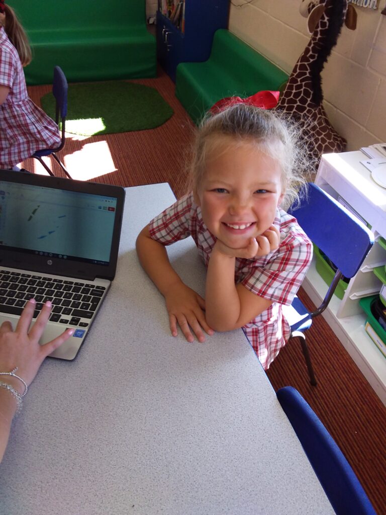 The chrome books were a huge hit!, Copthill School