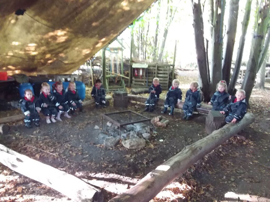 Forest School, Houses and Bears!, Copthill School