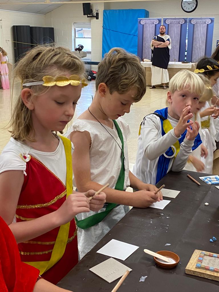 Year 3 &#8211; Week 4 &#8211; Greek Day!, Copthill School