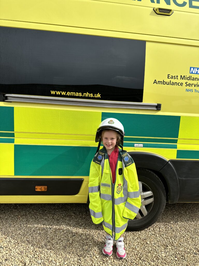 When the ambulance visits Copthill!, Copthill School