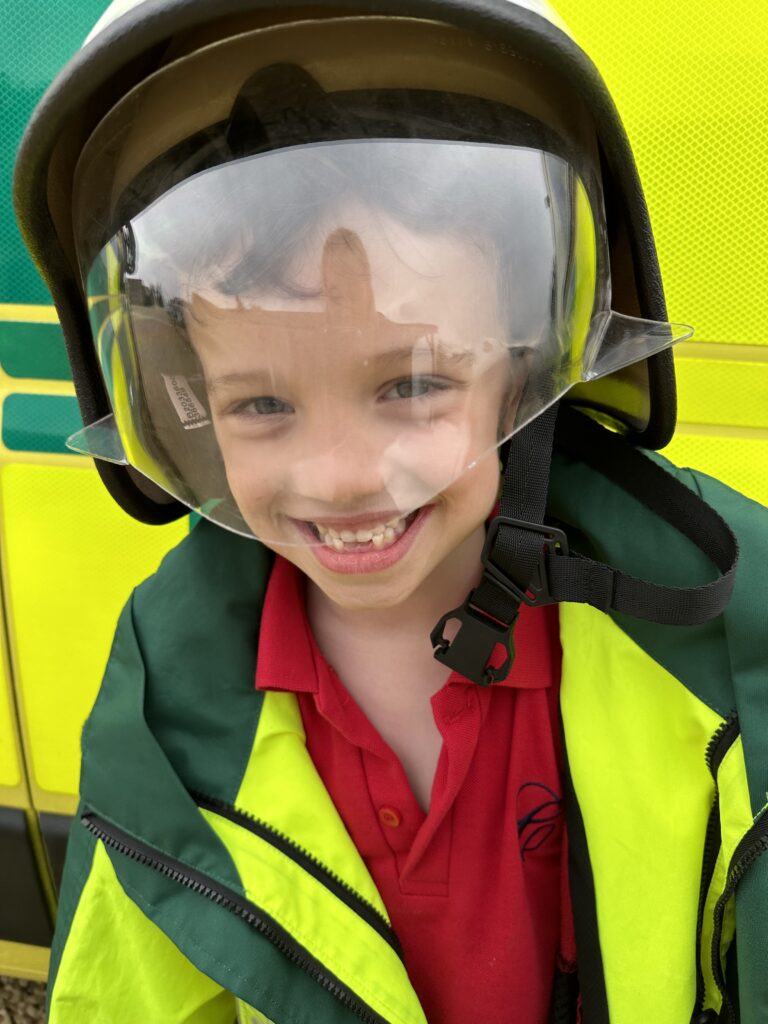 When the ambulance visits Copthill!, Copthill School