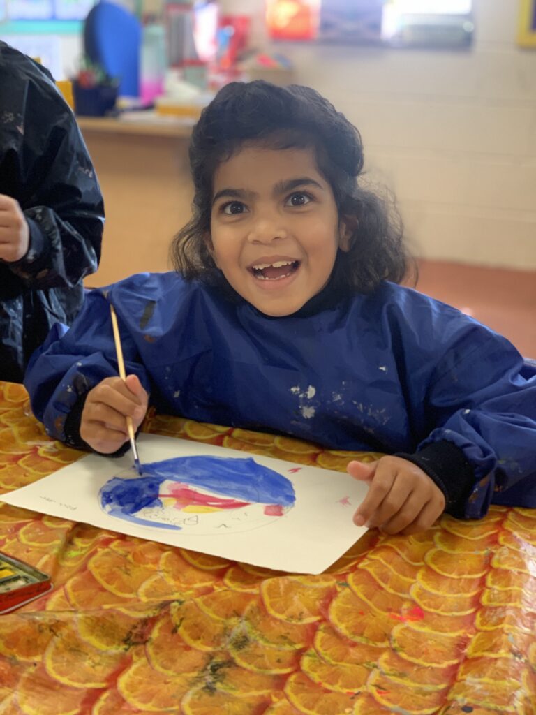 Pirate portraits and port holes, Copthill School