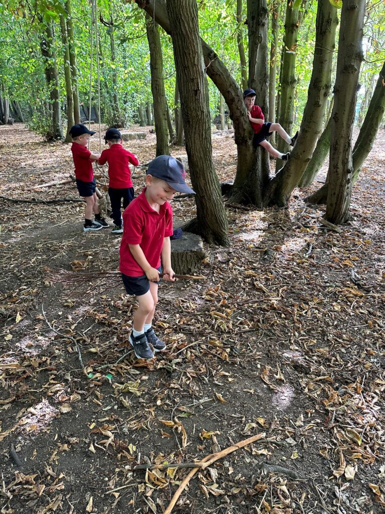 Year 1 Forest School Fun!, Copthill School