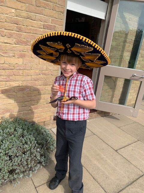 Year 6 Fiesta time, Copthill School