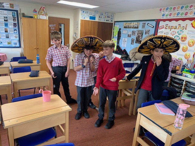 Year 6 Fiesta time, Copthill School