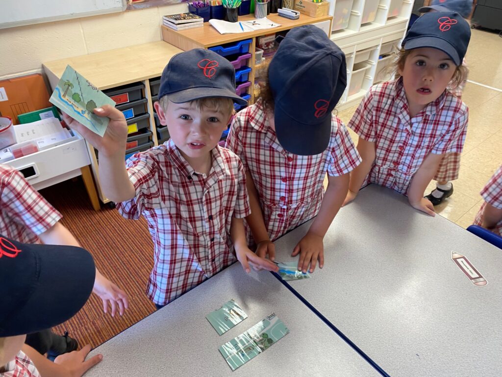 Scavenger Hunt Exploring the School Grounds, Copthill School