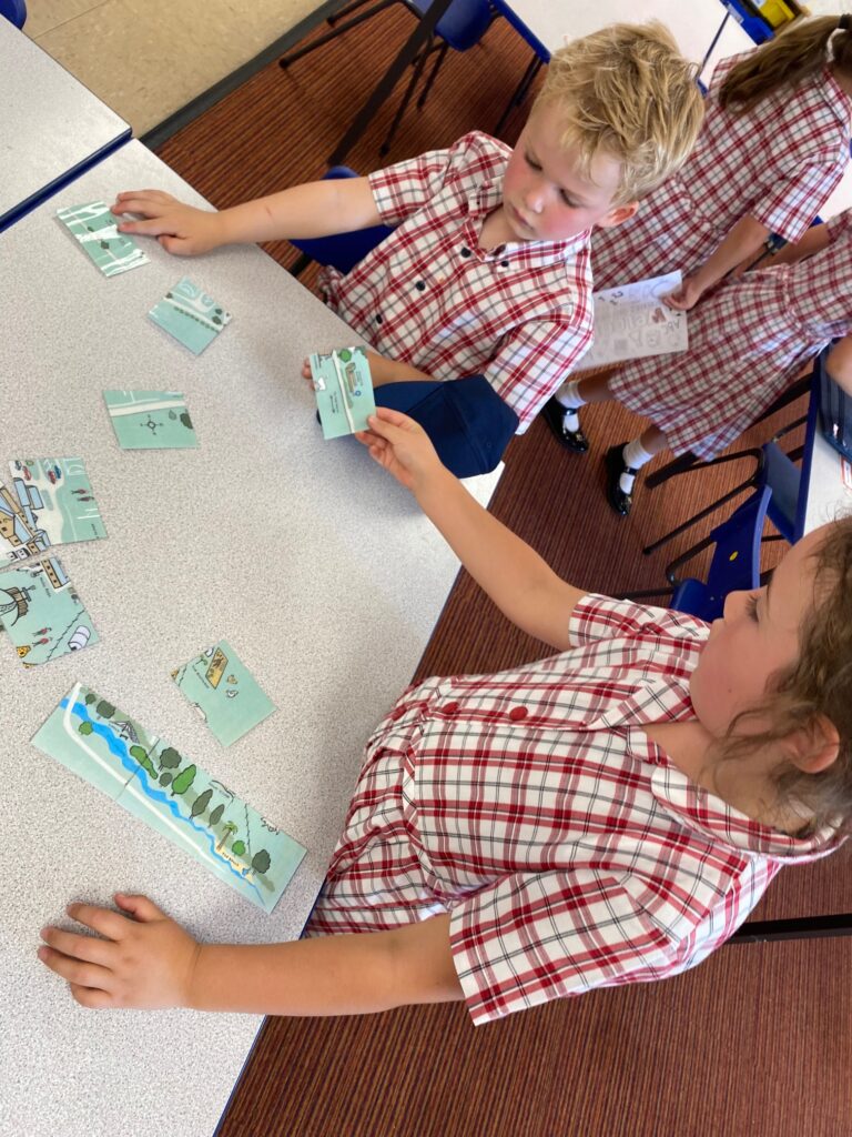 Scavenger Hunt Exploring the School Grounds, Copthill School