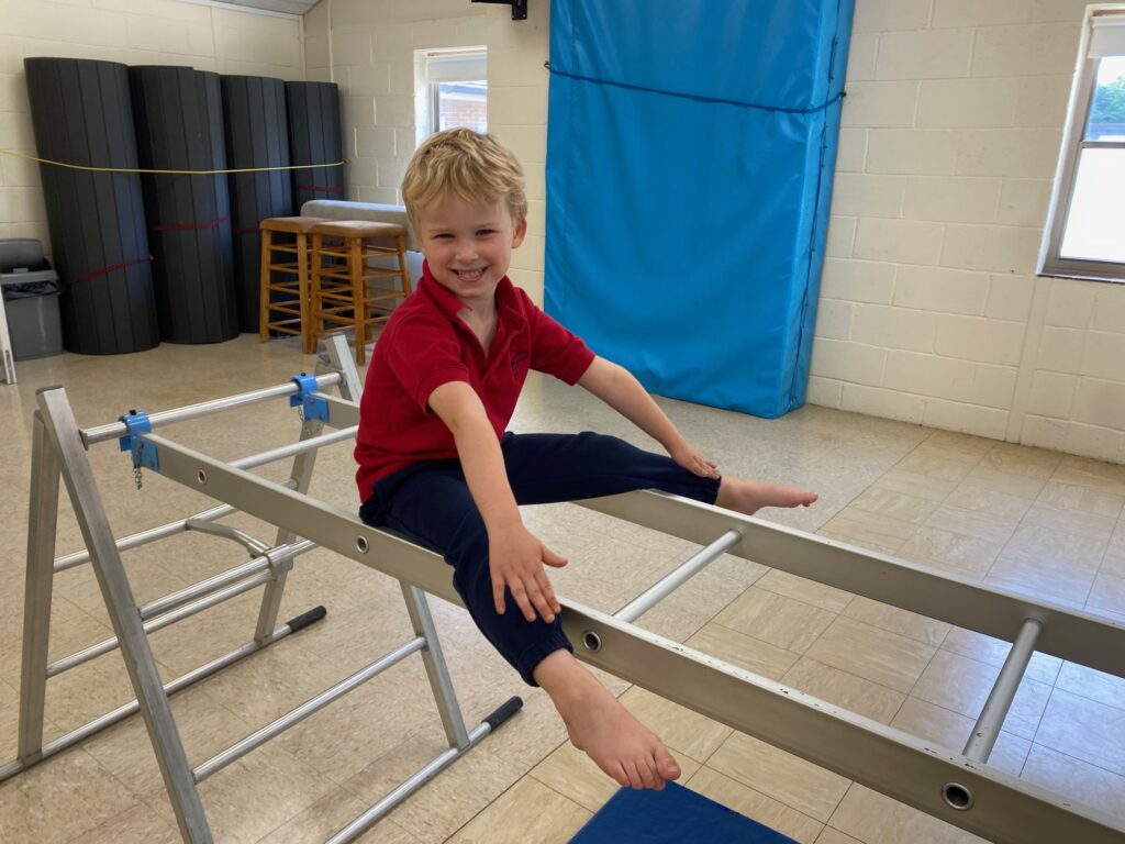 Straddle shape ideas on the apparatus!, Copthill School