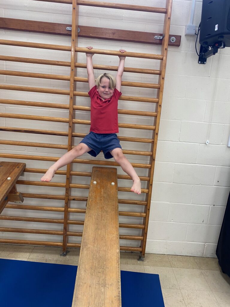 Straddle shape ideas on the apparatus!, Copthill School