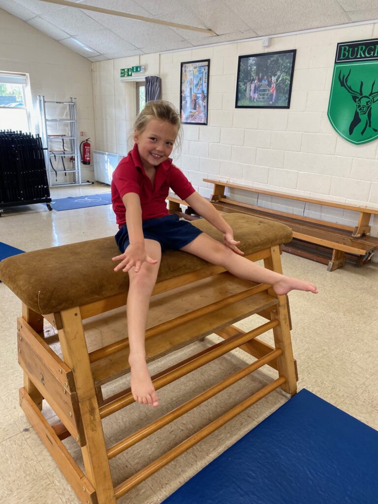 Straddle shape ideas on the apparatus!, Copthill School