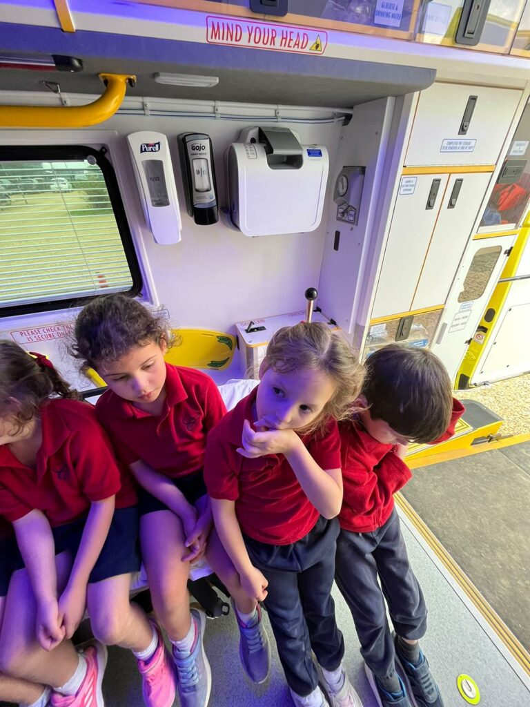 When the ambulance visits Copthill!, Copthill School