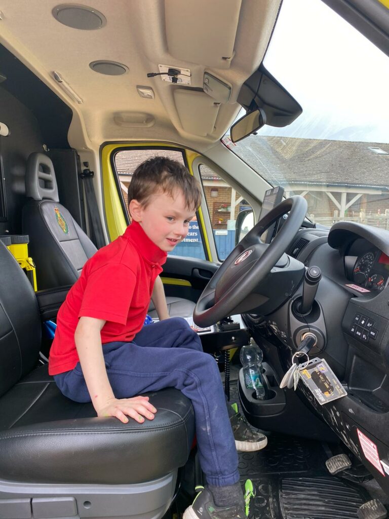 When the ambulance visits Copthill!, Copthill School