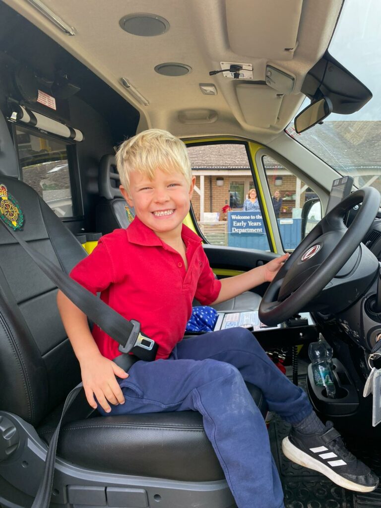 When the ambulance visits Copthill!, Copthill School