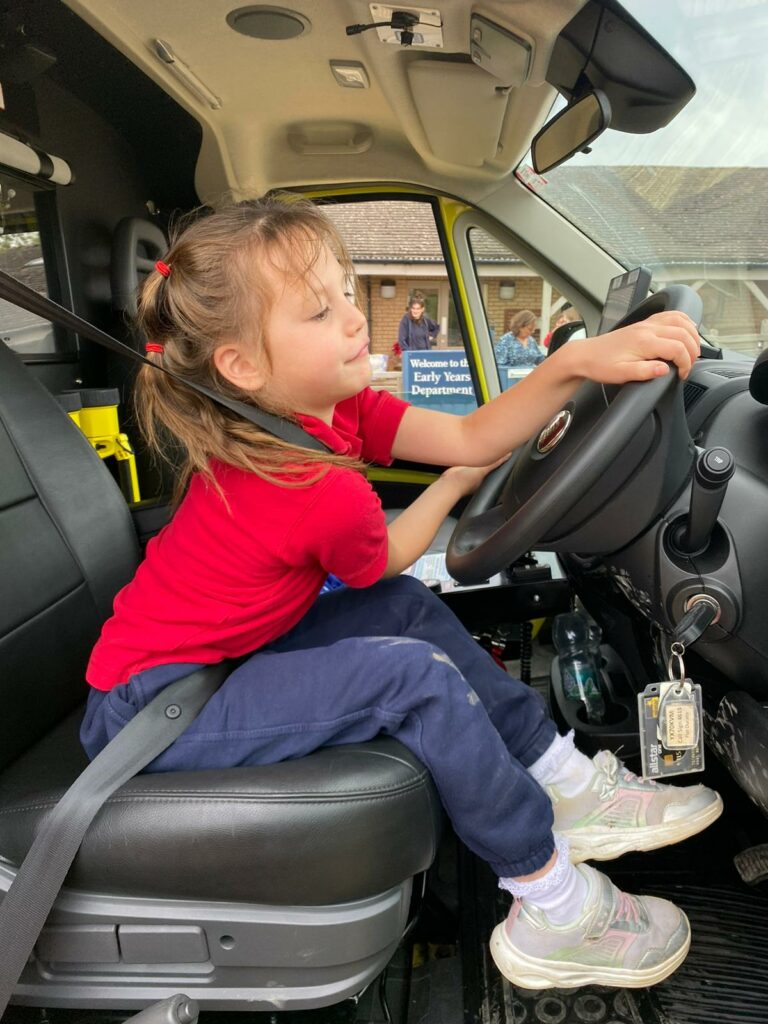 When the ambulance visits Copthill!, Copthill School