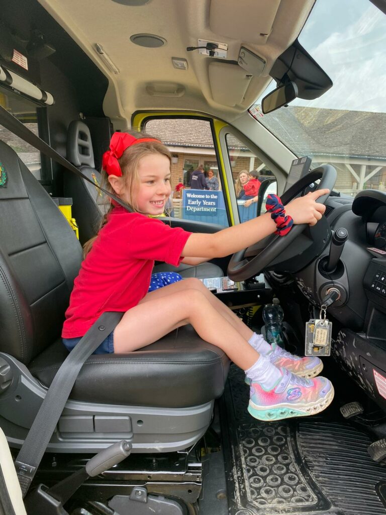 When the ambulance visits Copthill!, Copthill School