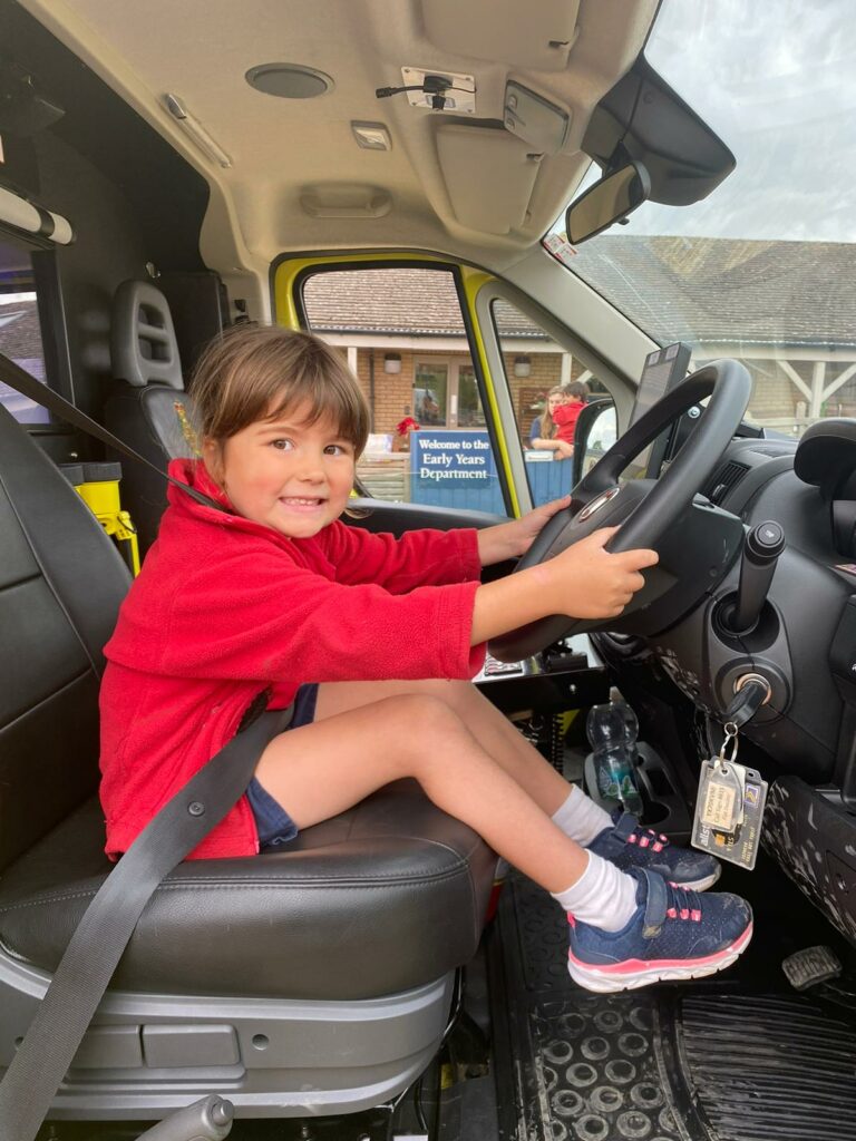 When the ambulance visits Copthill!, Copthill School