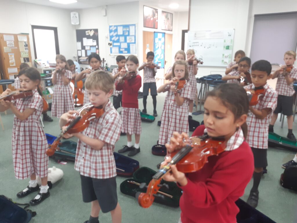 Stringtastic start to the year!, Copthill School