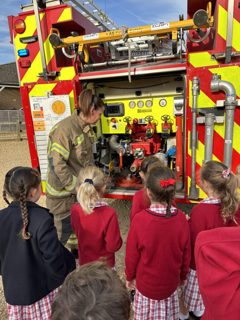 Fire engine visit!, Copthill School