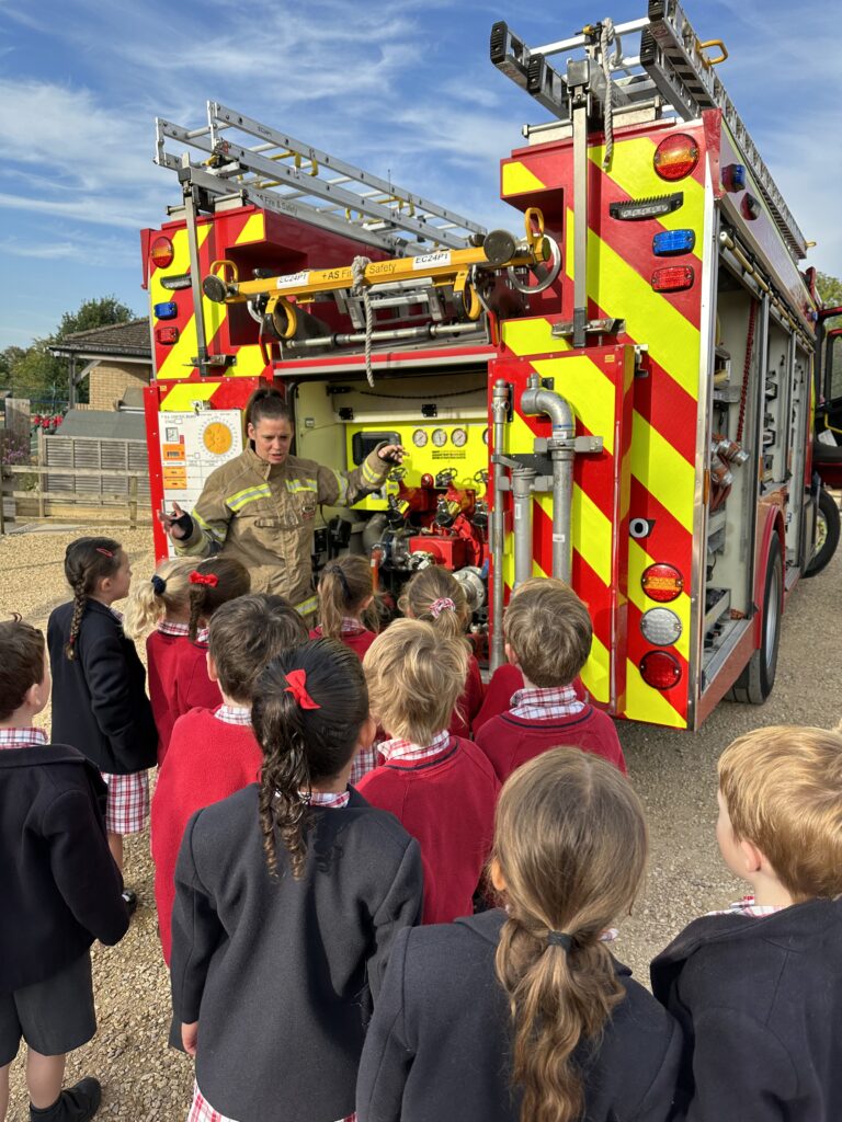 Fire engine visit!, Copthill School