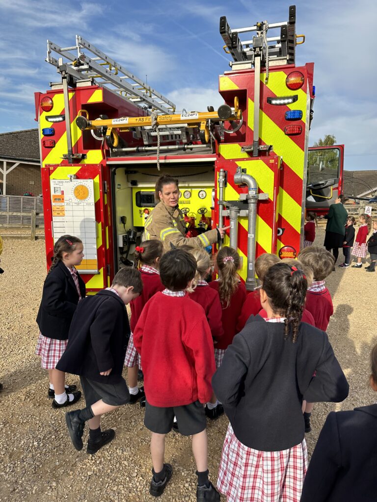 Fire engine visit!, Copthill School