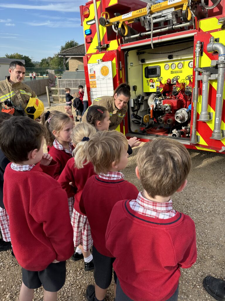 Fire engine visit!, Copthill School