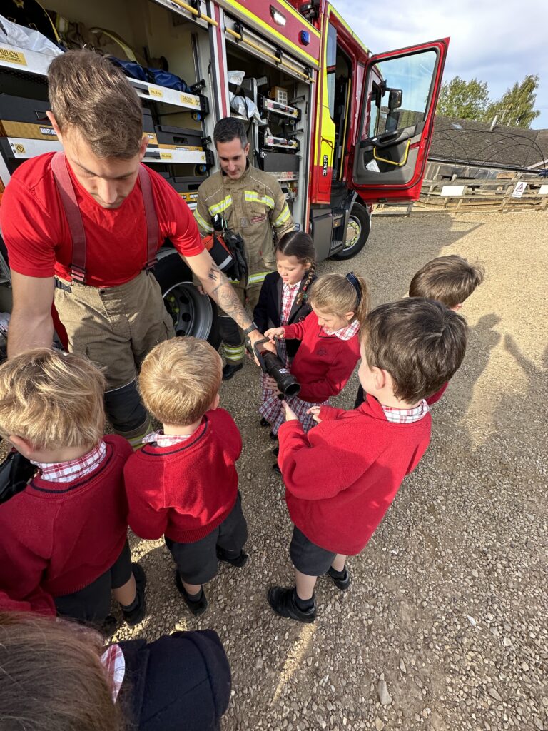 Fire engine visit!, Copthill School