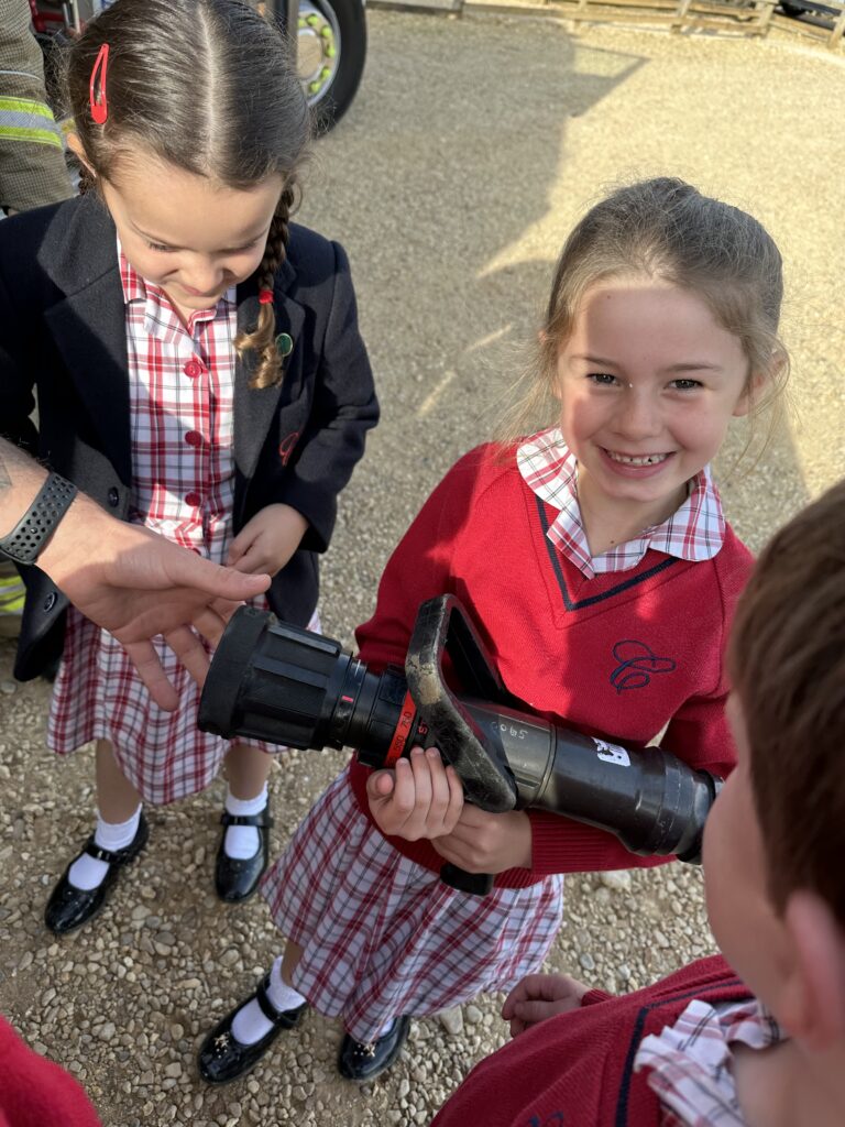 Fire engine visit!, Copthill School