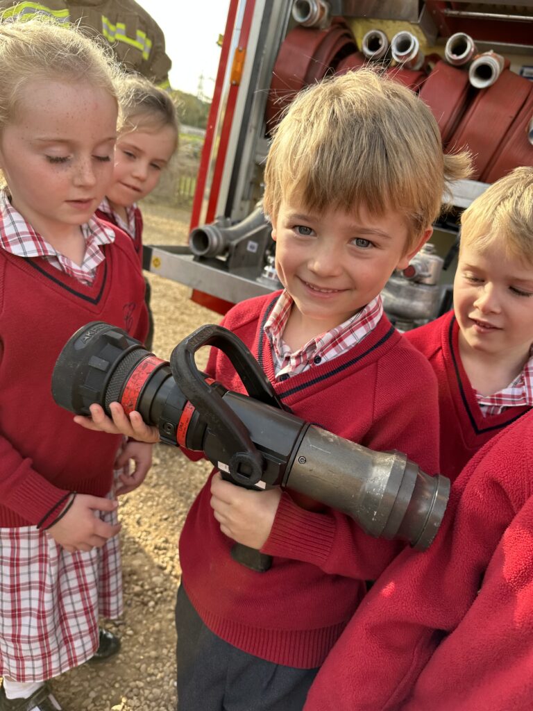 Fire engine visit!, Copthill School