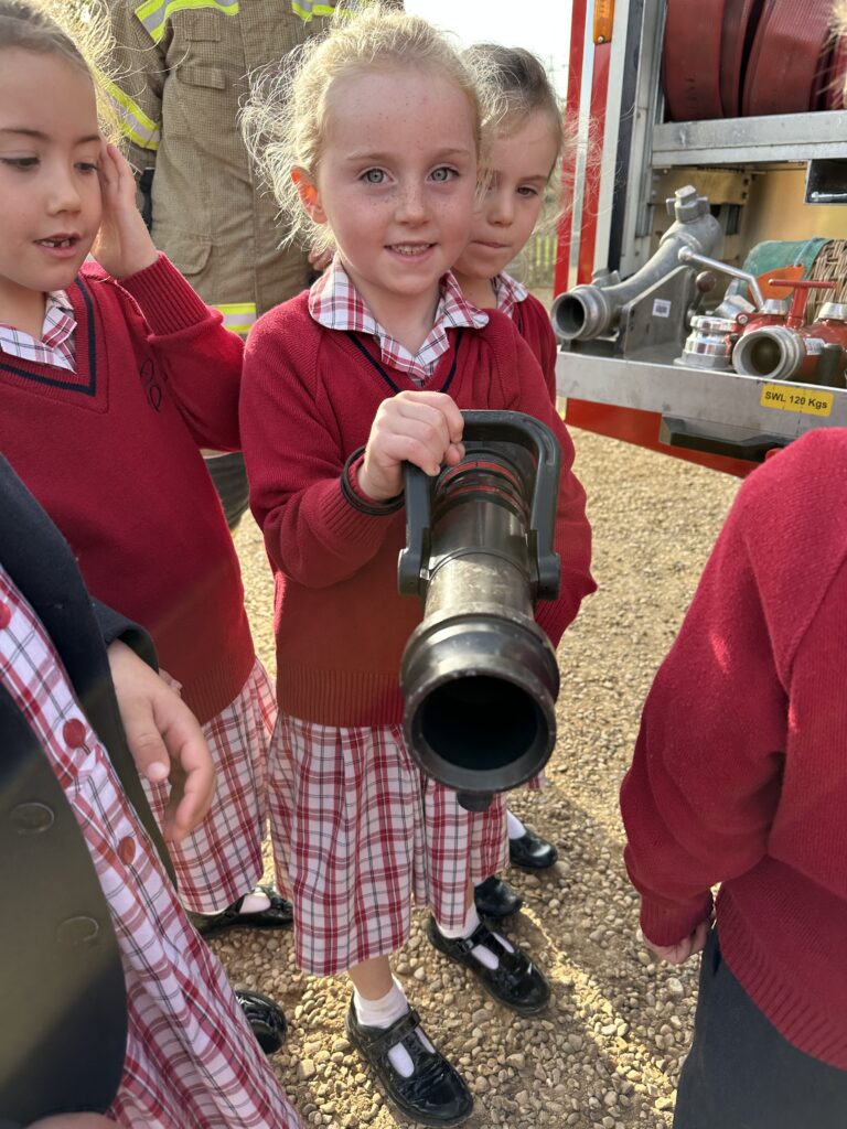 Fire engine visit!, Copthill School