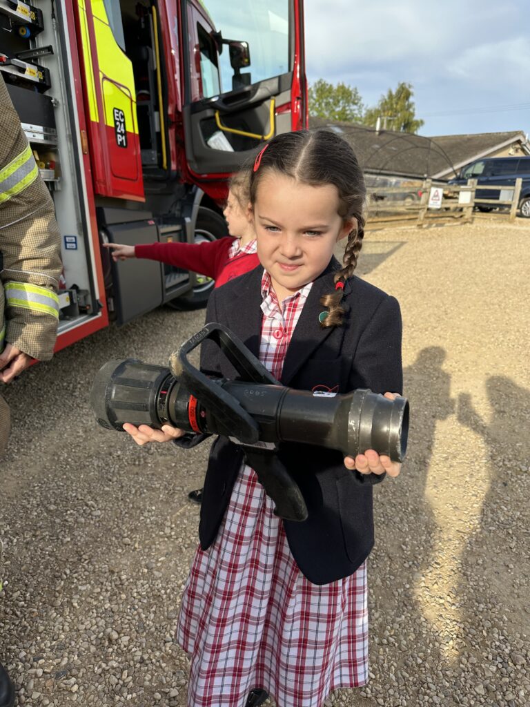 Fire engine visit!, Copthill School