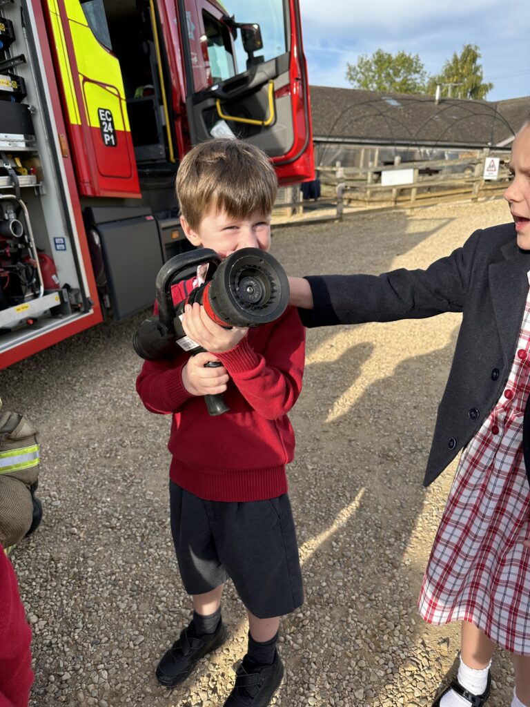 Fire engine visit!, Copthill School