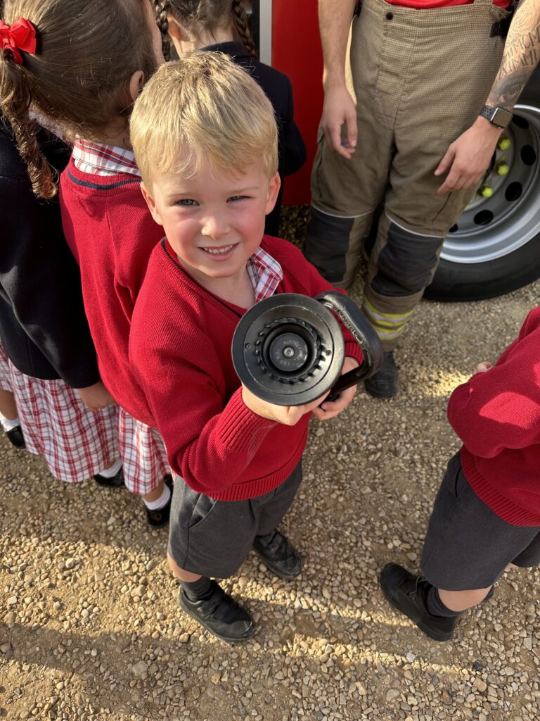 Fire engine visit!, Copthill School