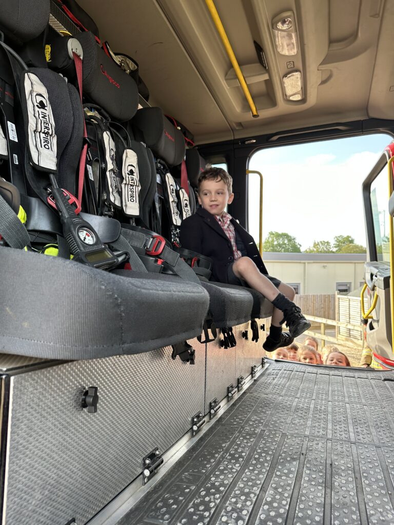 Fire engine visit!, Copthill School