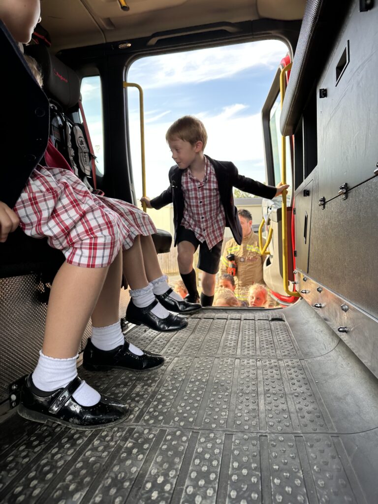 Fire engine visit!, Copthill School