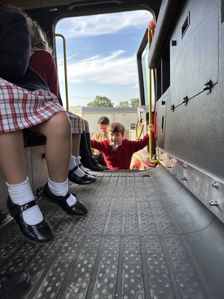 Fire engine visit!, Copthill School