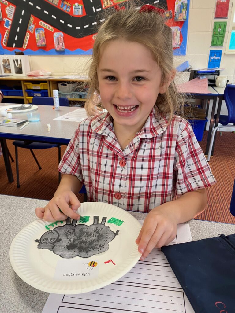 Cress growing sheep!, Copthill School