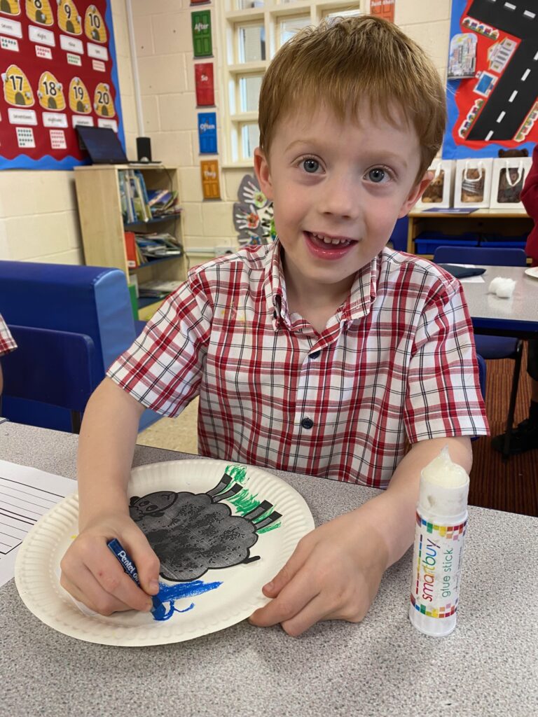 Cress growing sheep!, Copthill School