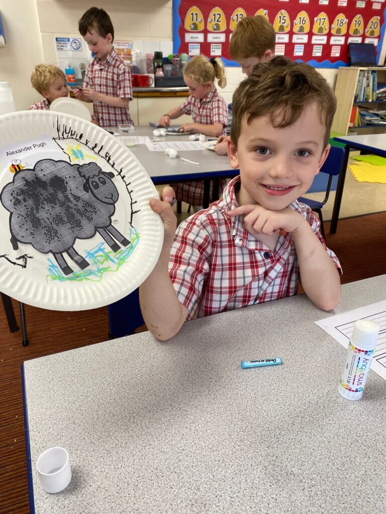 Cress growing sheep!, Copthill School