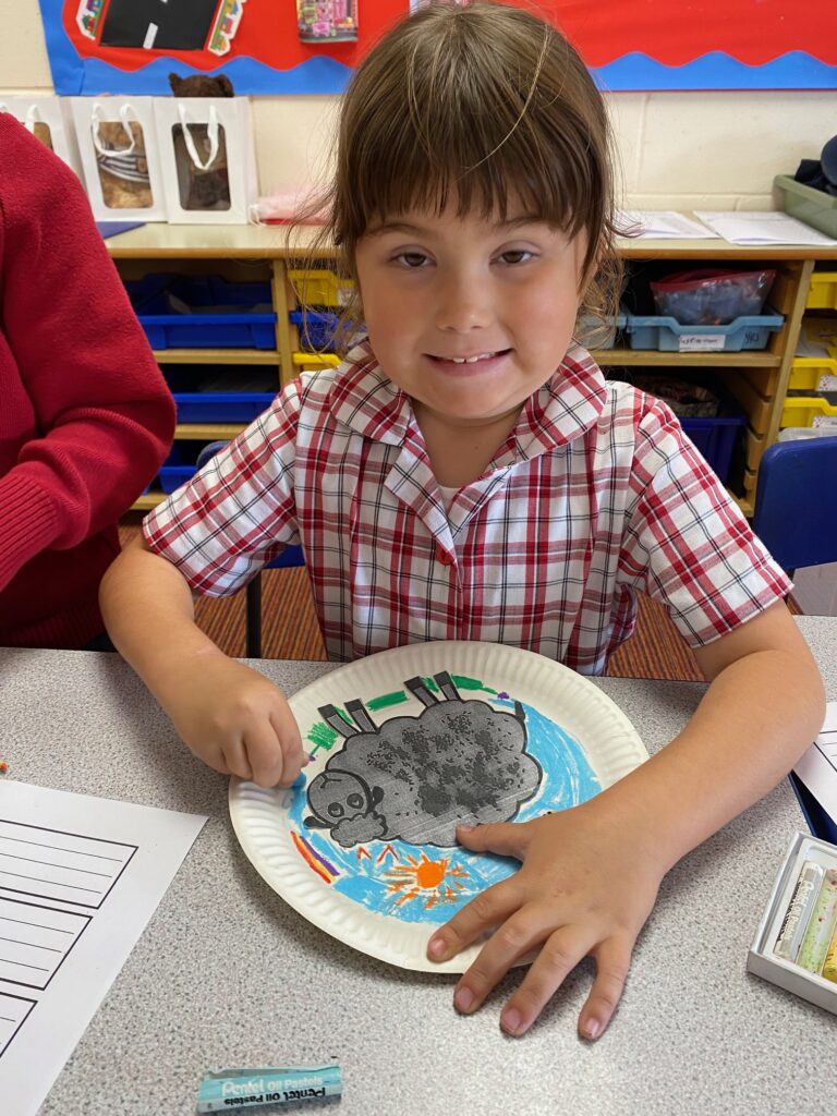 Cress growing sheep!, Copthill School