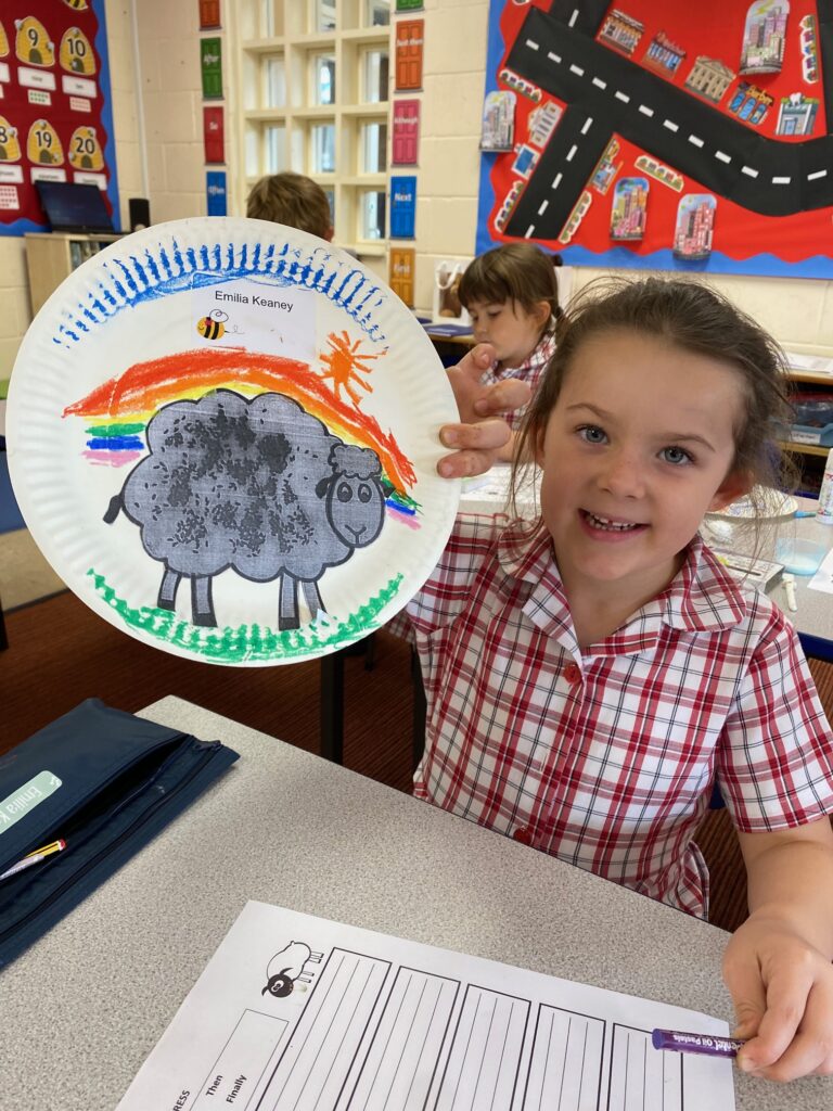 Cress growing sheep!, Copthill School