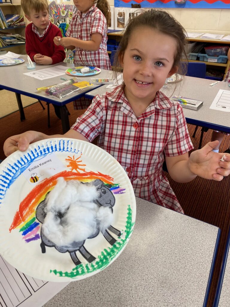 Cress growing sheep!, Copthill School