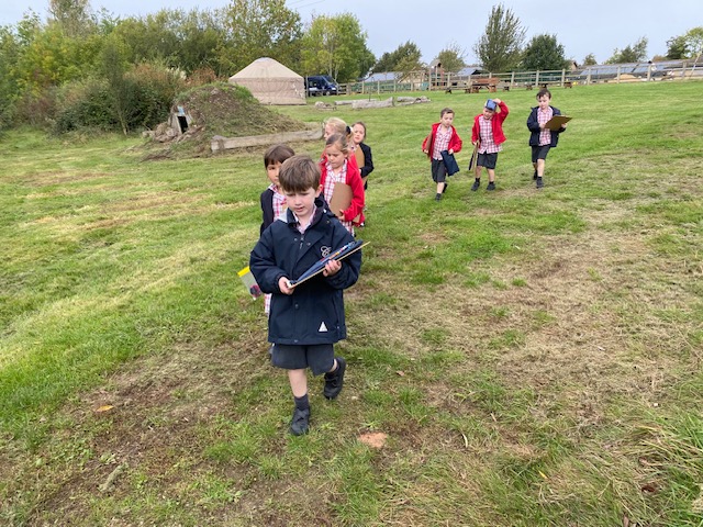 Relaxing sketching by the river bank&#8230;, Copthill School