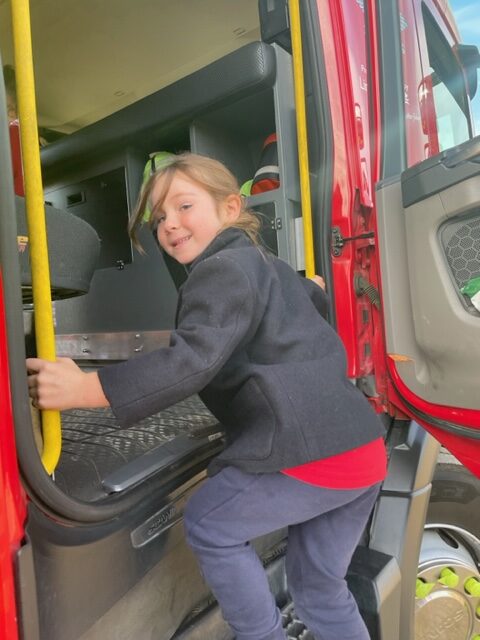 Fire engine visit!, Copthill School