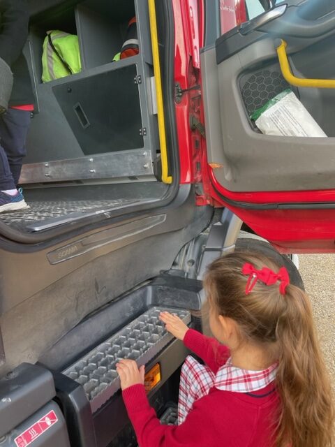 Fire engine visit!, Copthill School