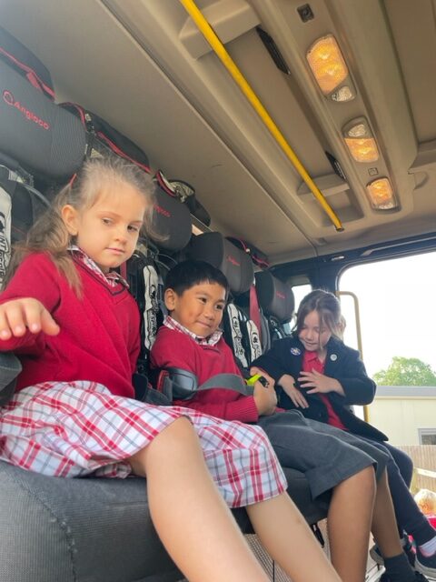 Fire engine visit!, Copthill School