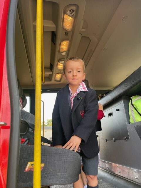 Fire engine visit!, Copthill School