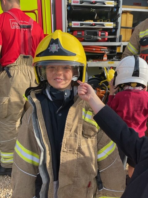 Fire engine visit!, Copthill School