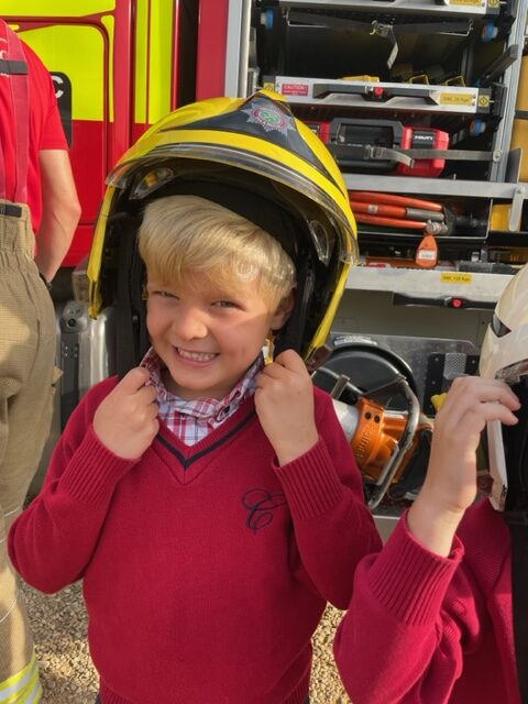 Fire engine visit!, Copthill School